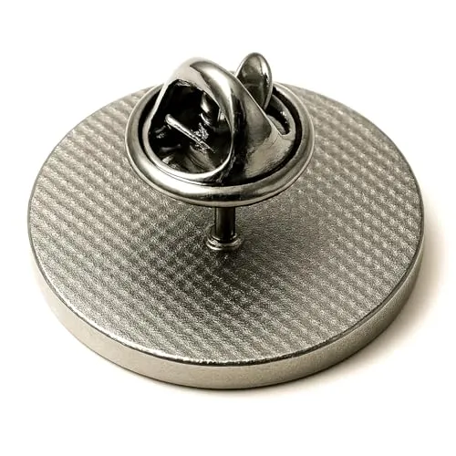 3PCS Smiley Face Lapel Pin - 1 Inch Yellow Round Badge with Secure Clutch, Zinc Alloy Build